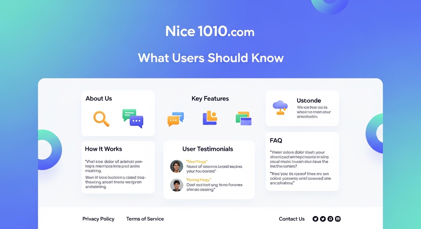 Nice 1010.com